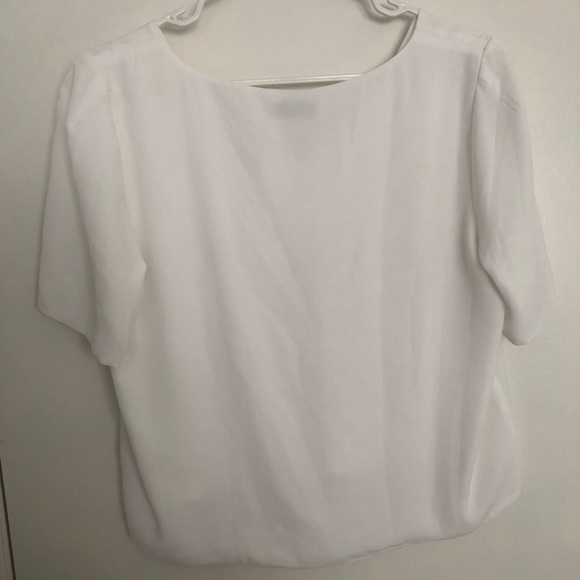 Aritzia Randy Blouse Size Médium White - Picture 4 of 5